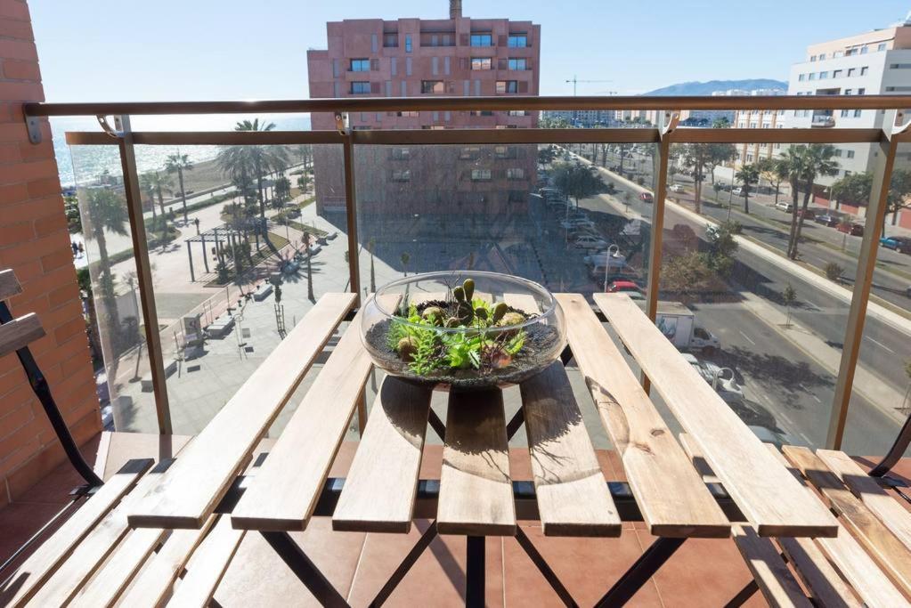 Apartamento Top Vistas Al Mar Apartment มาลากา ภายนอก รูปภาพ
